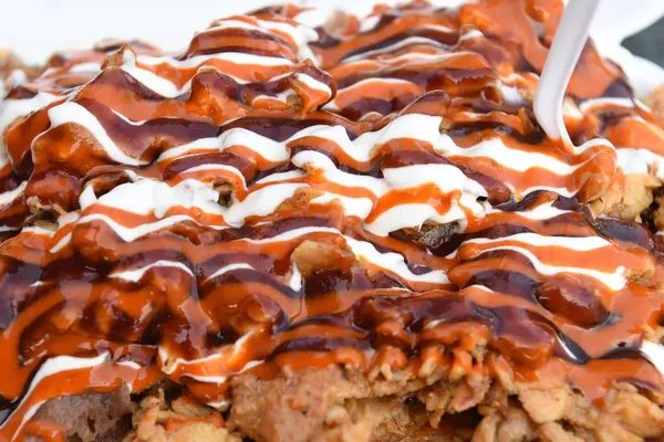 Authentic Halal Snack Pack (HSP) with tender lamb Glenny Kebabs specialty