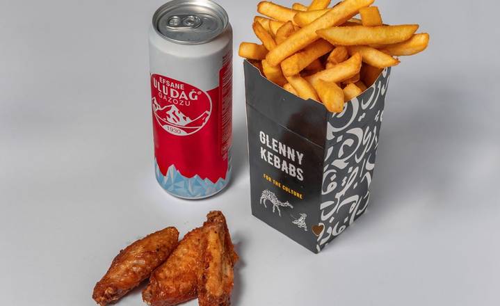Chicken wings Meal Glenny KEbabs
