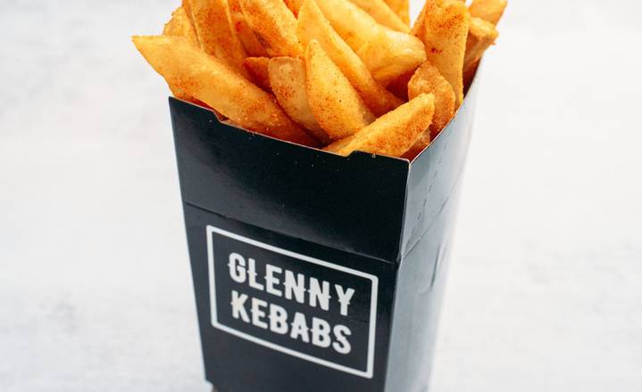 Crispy Chips served hot and fresh with your meal at Glenny Kebabs