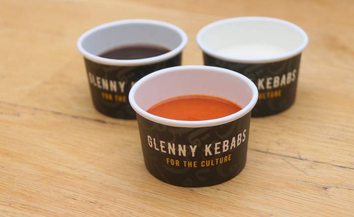 Crispy Dipping Sauce served hot and fresh with your meal at Glenny Kebabs