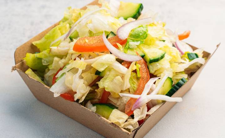 Fresh Chicken Salad served hot and fresh with your meal at Glenny Kebabs