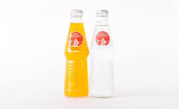A soft drink bottle filled with a refreshing, fizzy beverage, available in different flavors for a satisfying, thirst-quenching experience.